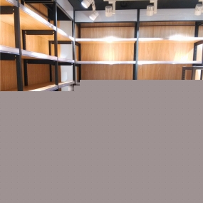 鐵木結(jié)合貨架
